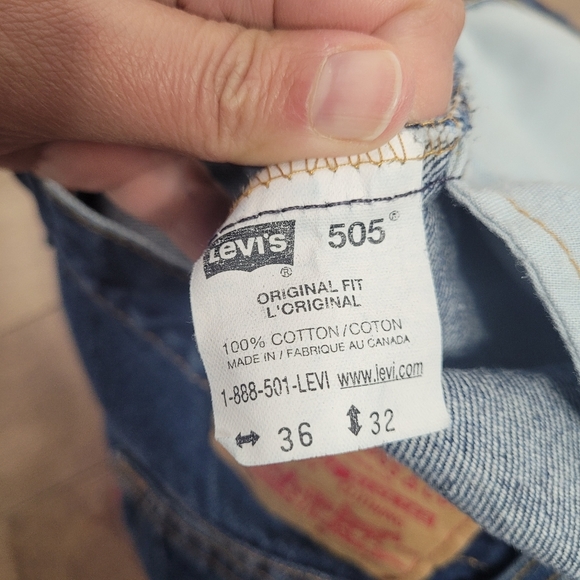 Vintage Levi's 505 bootcut jeans 36-32 - Picture 7 of 11
